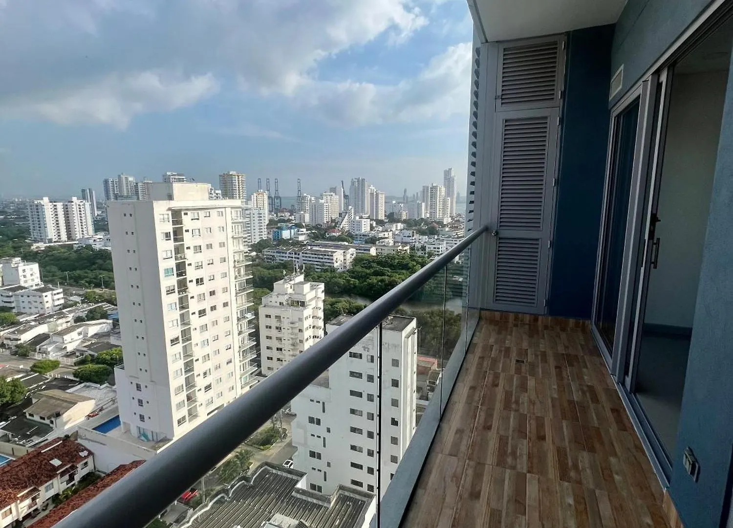 Apartamento Confortable Con Gran Vista A La Ciudad Cartagena