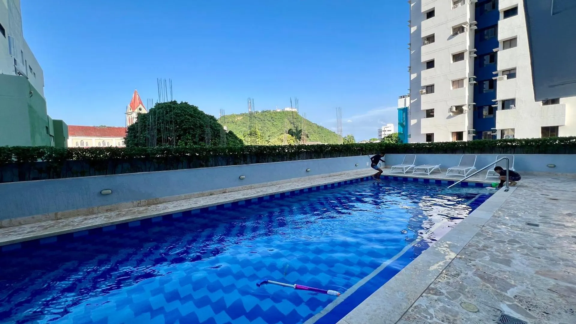 Apartamento Confortable Con Gran Vista A La Ciudad Cartagena Apartment