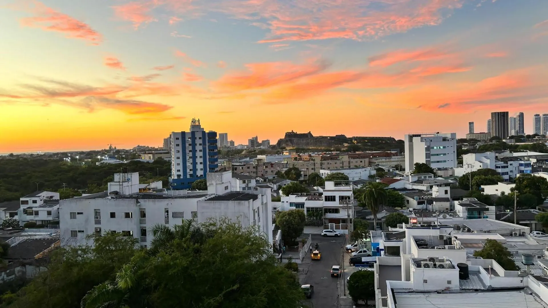 アパート Apartamento Confortable Con Gran Vista A La Ciudad Cartagena